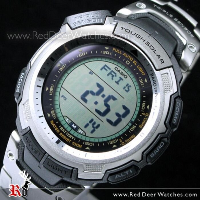 BUY Casio ProTrek Solar Triple Sensor Titanium PRG-110T-7V - Buy
