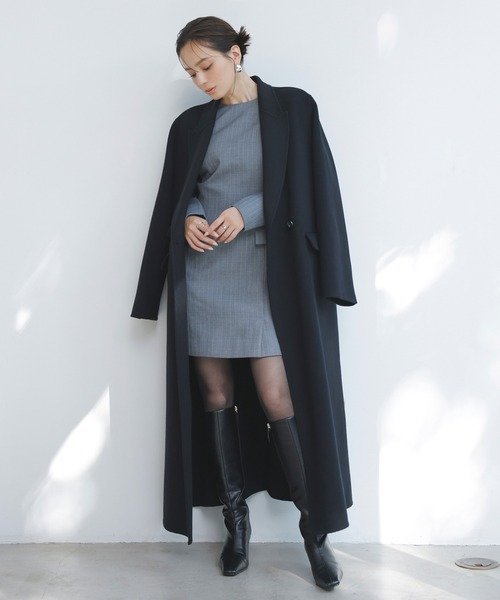 anuans（アニュアンス）の「パネルラインミニワンピース（ワンピース