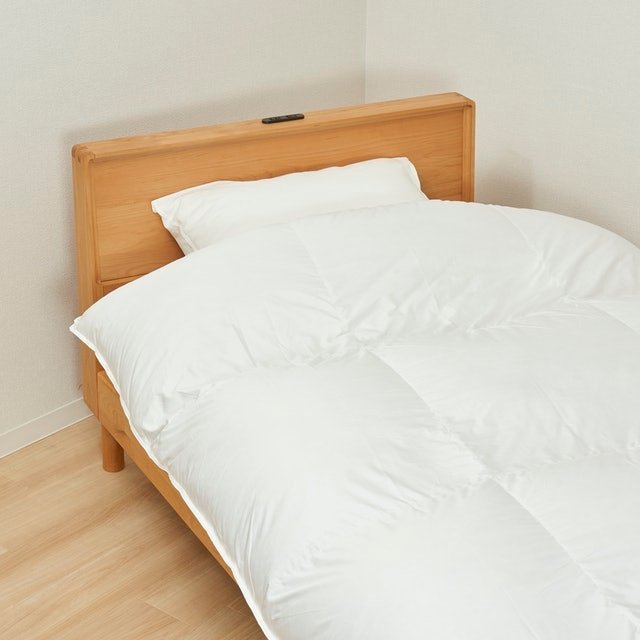 良品計画 無印良品 グレー羽毛掛ふとん・二層式をレビュー！クチコミ