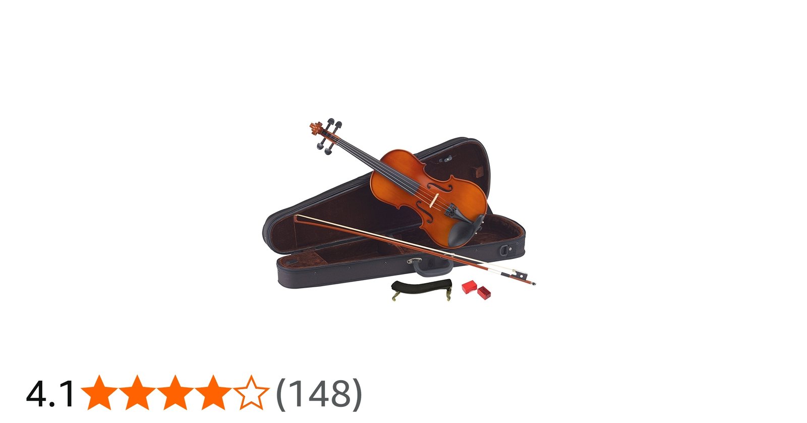 Amazon.co.jp: カルロジョルダーノ バイオリンセット ブラック VS-1 3