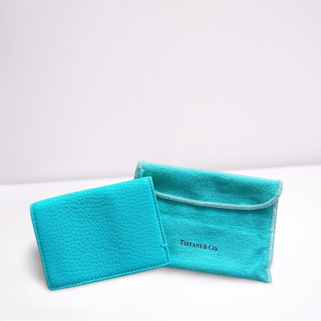 Tiffany & Co. ターコイズ 名刺入れ TIFFANY&Co. カードケース 名刺入れ レディース ティファニー