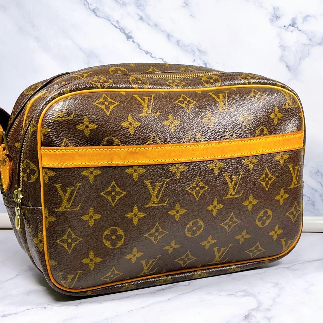 ✨良品✨ ルイヴィトン モノグラム リポーターPM ショルダーバッグ 斜め掛け ✨極上美品✨ルイヴィトン リポ ーターPM 斜め掛け ショルダーバッグ