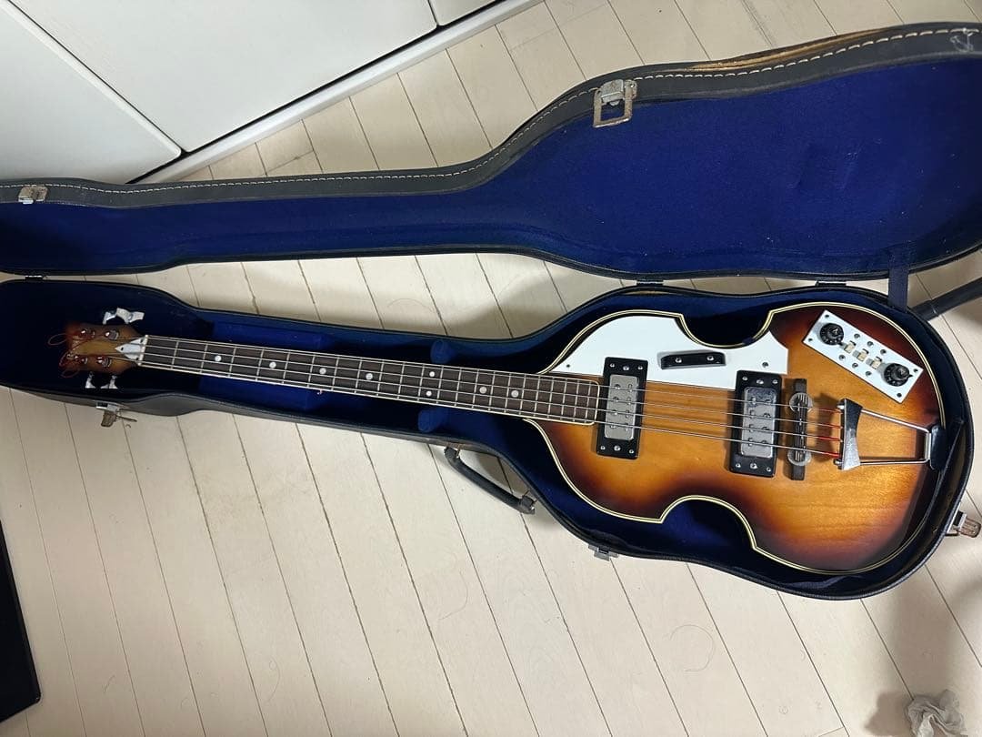 グレコ Greco ヴァイオリンベース VB-360 ヴィンテージ 希少 Greco Violin Bass VB-360 - Teenarama! Used Guitar and Pop'n'Roll