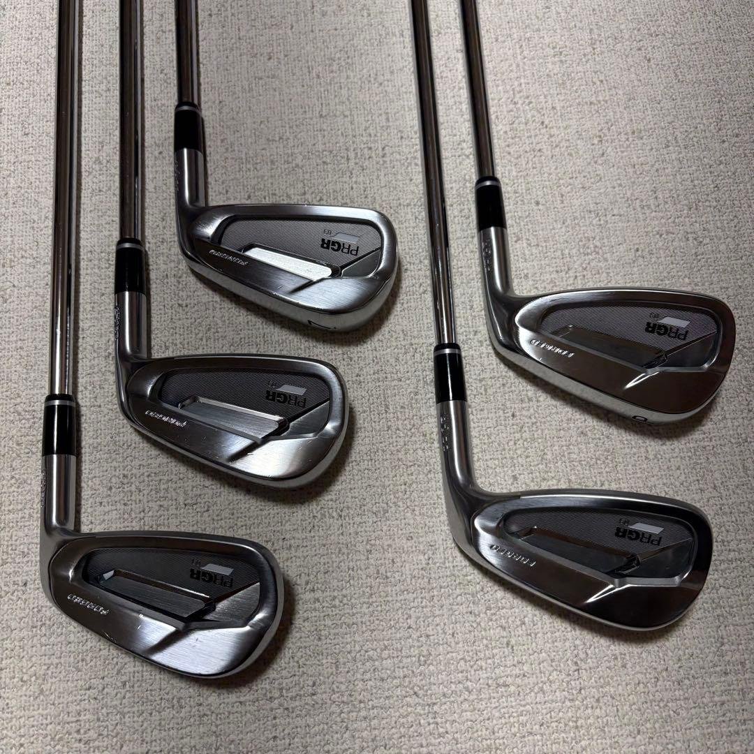 プロギア PRGR 03 フォージド アイアン#7〜P 、A 5本セット プロギア PRGR 03 アイアン 5本組(#7-P,A) メンズ 右用 スペック