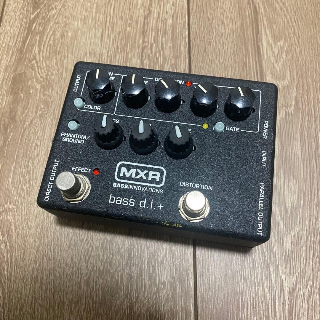 MXR bass d.i+ ベースエフェクター Amazon.com: MXR M80 Bass D.I.+ PLUS Guitar Preamp Distortion