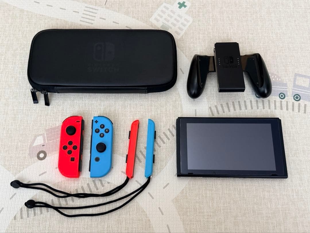 switch1 本体　ケース付き 楽天市場】【スーパーセール期間P10倍】Nintendo Switch 本体ケース